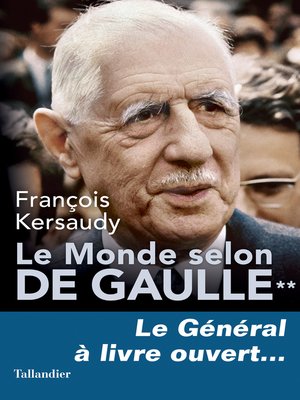 cover image of Le Monde selon De Gaulle Tome 2